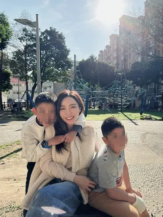 張宇離婚後仍不時在社群分享與家人的生活點滴，紀錄4缺1的互動日常。（翻攝自張宇IG）