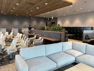 Japan CVC Basecamp, a hub facility for corporate venture capitalists, in Tokyo