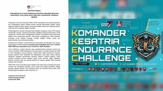 A Universiti Teknologi Mara (UiTM) student died and eight others were hospitalised after suffering heat-related illnesses during the Komander Kesatria Endurance Challenge (KKEC) at the UiTM Jengka campus here on Sept 4. — SCREENGRAB UiTM CAWANGAN PAHANG’S FB