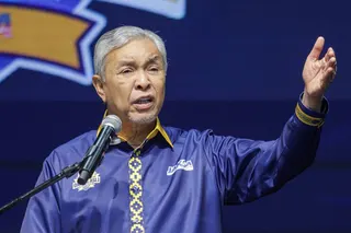 Deputy Prime Minister Datuk Seri Dr Ahmad Zahid Hamidi has dismissed claims that his relationship with Prime Minister Datuk Seri Anwar Ibrahim has become strained. — NSTP/NAJMI NOR’AZAM