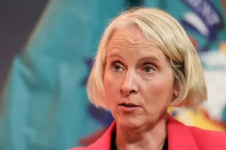 Britain’s Chief Secretary to the Treasury Emma Reynolds says police brought the protests under control. Photo: Reuters